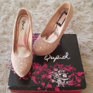 Nude Platform Heels